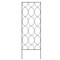 72-Inch Freestanding Metal Garden Trellis with Geometric Design for Outdoor Plants and Vines